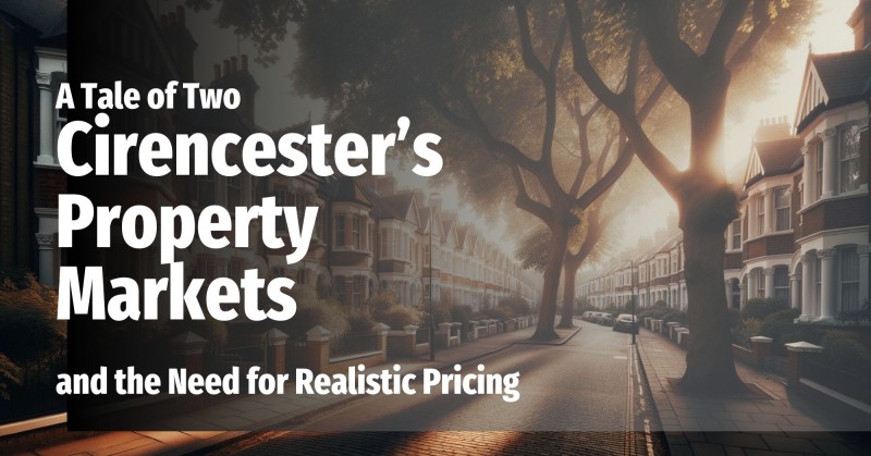 A Tale of Two Cirencester Property Markets and the Need for Realistic Pricing